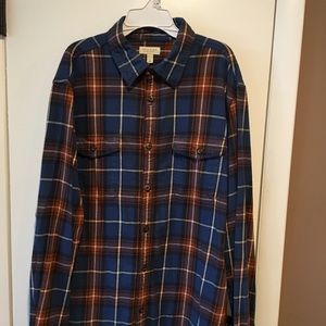 Button down flannel